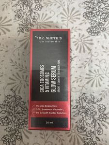 Dr. Sheth's Cica Exosomes & Vitamin C Glow Serum