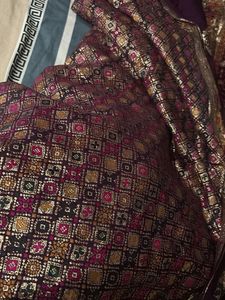Elegant Silk Saree with Peacock Motifs
