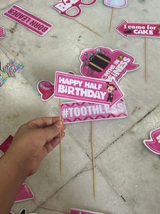 6 month old birthday decorations