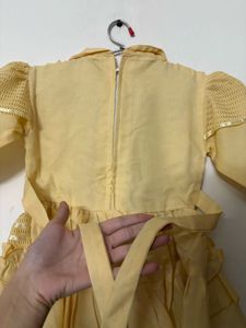 Girls Ruffled Dress