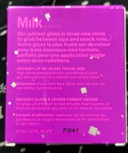 FINAL- Milk Makeup Odyssey Lip Gloss Travel Size