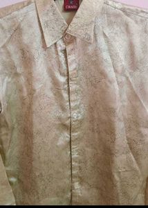 Golden Long Sleeve Shirt