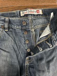 Diesel Distressed Blue Denim Jeans