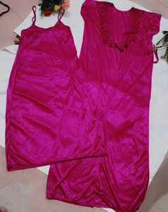 Satin Nightgown Set👍