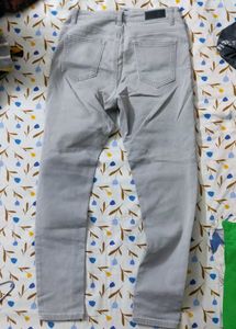 Light Grey Skinny Fit Jeans