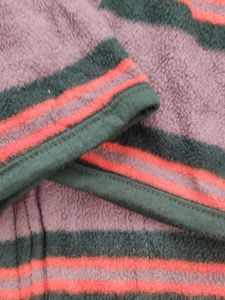 Striped Fleece Jacket