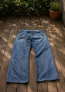 GUESS Men's Relaxed Fit Blue Denim Jeans