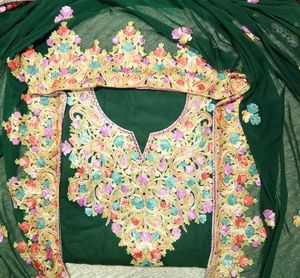 Pure Kashmiri Rayon Unstitched Suit