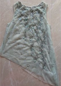 Embellished Net Blouse