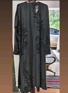 Beautiful Black Beaded Abaya