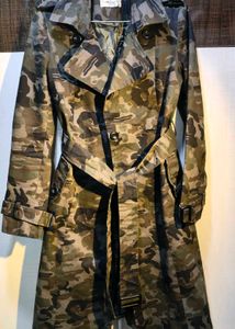 Camo Trench Coat