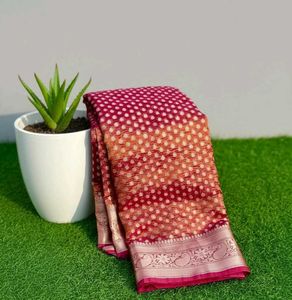 New Banarasi Tissue Silk Saree