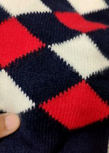Stylish Argyle Pattern muffler