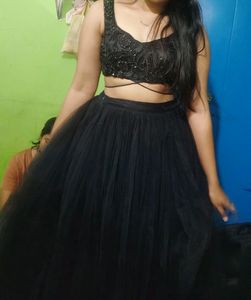 Black Lehenga