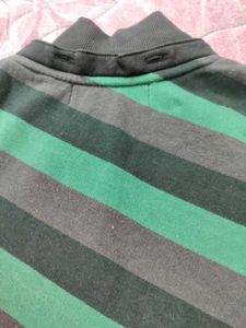 Striped Sweat jacket for women 💚🖤