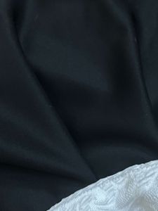 Elegant Black &amp; White Clutch Bag