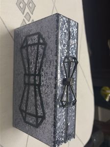 original ted baker Sparkly Grey Clutch Bag