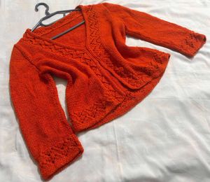 🎉Buy1 Get1 Free🎉 Orange Cardigan N