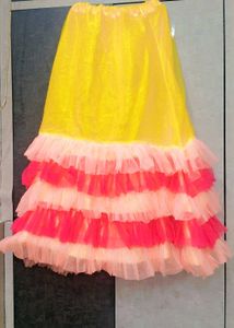 Vibrant Ruffle Lehenga Choli Set
