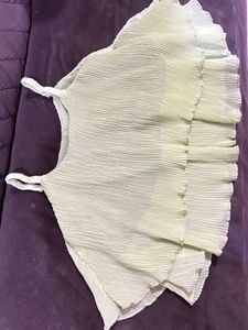 Pleated Layered Tank Top