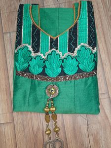 Anarkali Suit With Chudidar Pajama And Dupatta 🛍