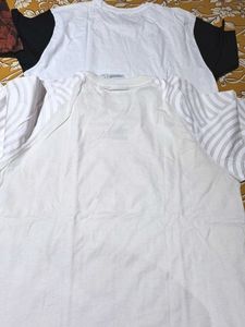 Bundle of 2 White Graphic Tees