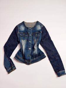Lace Denim Jacket