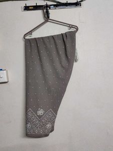 Embroidered Palazzo Pants
