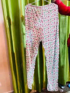 Heart Print Casual Leggings