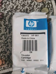 HP 861 Tri-color Ink Cartridge