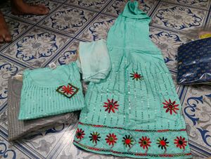 Beautiful Mint Green Kurta Set