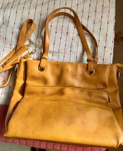 Stylish Mustard Shoulder Bag