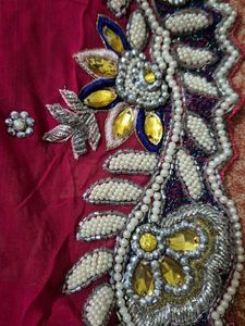 Embellished Saree Border