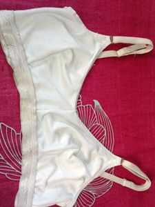 Comfortable White Bra