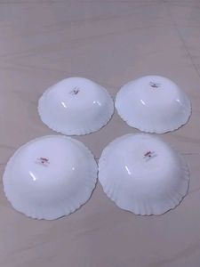 Set of  3White Oval Serving Bowls,available only 3