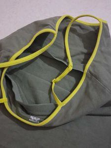 S Olive Green Camisole Top