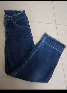 Dark Wash Wide Leg Jeans