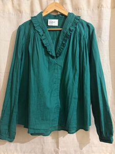 Emrald solid blouse