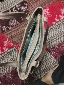 Stylish Light Beige Tote Bag