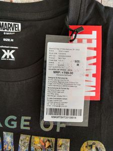 Men Black Printed Round Neck T-shirt