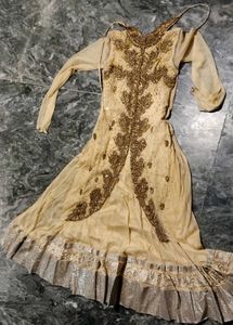Elegant Embroidered Ethnic Gown