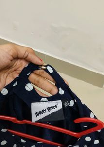 Down Price..Polka Dots Top For Girls