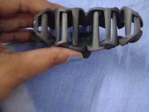 Stylish Grey Claw Clip