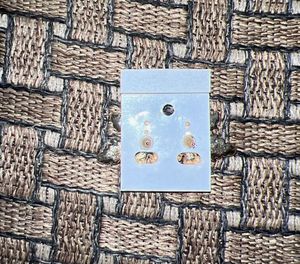 Gold Leaf Design Stud Earrings 🤍