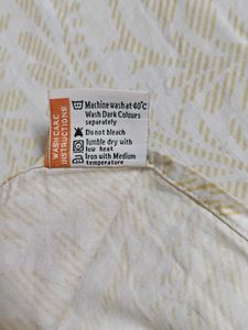 Tangerine Floral King Size Double Bed Sheet