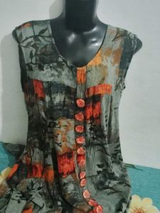 Floral Print Midi Dress