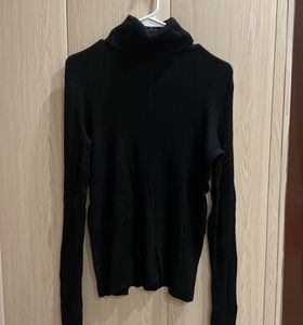 Black Turtleneck Sweater