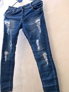 Blue Skinny Fit Jeans