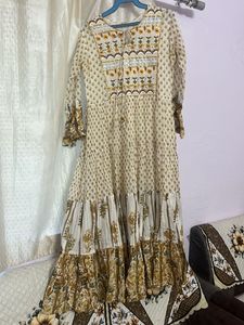 Elegant Floral Print Dress