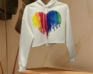 New Rainbow Heart Hoodie